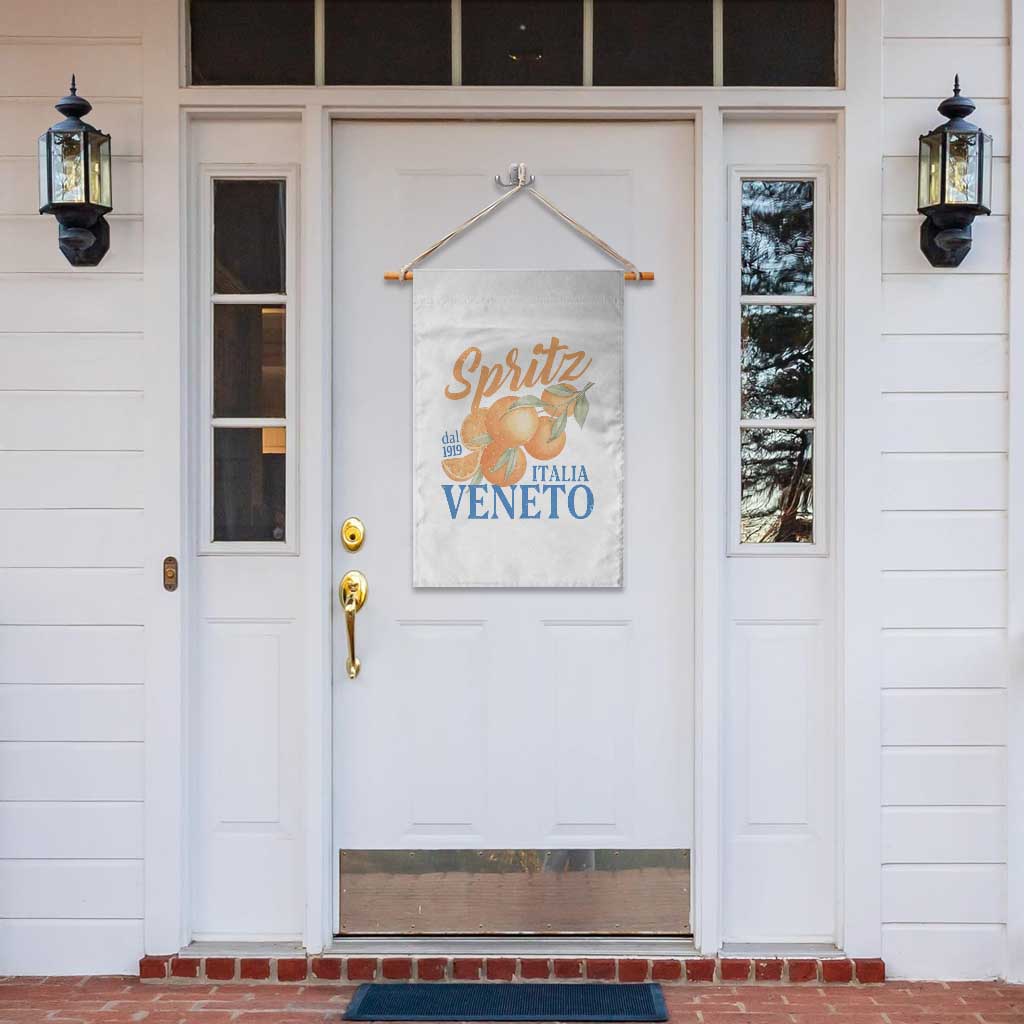 Spritz Italia Veneto Dal 1919 Garden Flag Vintage Aperitivo Orange Italian Cocktail TS02 Print Your Wear