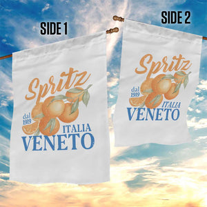 Spritz Italia Veneto Dal 1919 Garden Flag Vintage Aperitivo Orange Italian Cocktail TS02 Print Your Wear