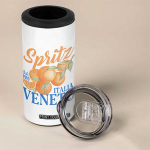 Spritz Italia Veneto Dal 1919 4 in 1 Can Cooler Tumbler Vintage Aperitivo Orange Italian Cocktail TS02 Print Your Wear