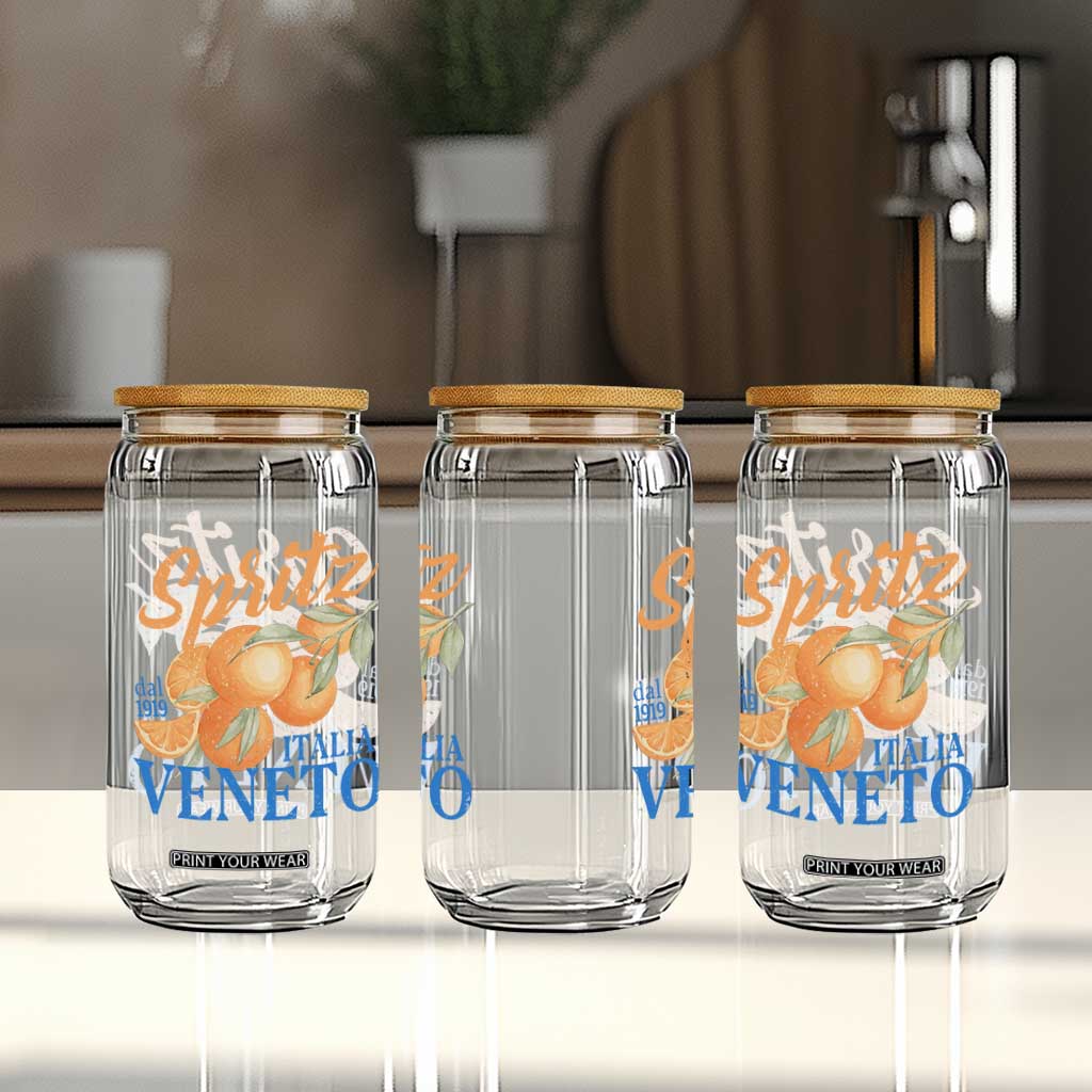Spritz Italia Veneto Dal 1919 Glass Can Vintage Aperitivo Orange Italian Cocktail TS02 Print Your Wear