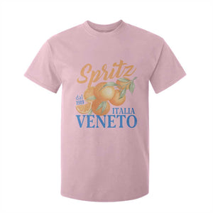 Spritz Italia Veneto Dal 1919 T Shirt For Kid Vintage Aperitivo Orange Italian Cocktail TS02 Light Pink Print Your Wear
