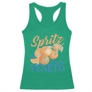 Spritz Italia Veneto Dal 1919 Racerback Tank Top Vintage Aperitivo Orange Italian Cocktail TS02 Irish Green Print Your Wear