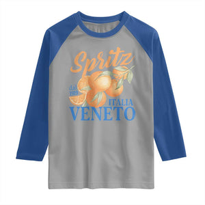Spritz Italia Veneto Dal 1919 Raglan Shirt Vintage Aperitivo Orange Italian Cocktail TS02 Sport Gray Royal Print Your Wear