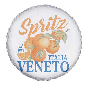 Spritz Italia Veneto Dal 1919 Spare Tire Cover Vintage Aperitivo Orange Italian Cocktail TS02 Print Your Wear