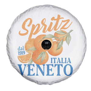 Spritz Italia Veneto Dal 1919 Spare Tire Cover Vintage Aperitivo Orange Italian Cocktail TS02 Print Your Wear