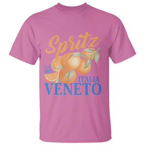 Spritz Italia Veneto Dal 1919 T Shirt Vintage Aperitivo Orange Italian Cocktail TS02 Azalea Print Your Wear