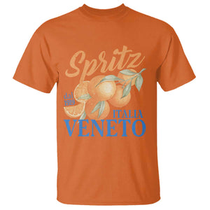 Spritz Italia Veneto Dal 1919 T Shirt Vintage Aperitivo Orange Italian Cocktail TS02 Orange Print Your Wear