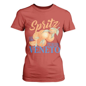 Spritz Italia Veneto Dal 1919 T Shirt For Women Vintage Aperitivo Orange Italian Cocktail TS02 Red Print Your Wear