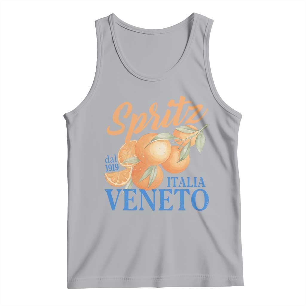 Spritz Italia Veneto Dal 1919 Tank Top Vintage Aperitivo Orange Italian Cocktail TS02 Athletic Heather Print Your Wear