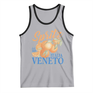 Spritz Italia Veneto Dal 1919 Tank Top Vintage Aperitivo Orange Italian Cocktail TS02 Athletic Heather Black Print Your Wear