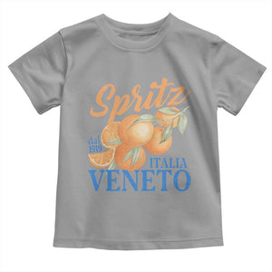 Spritz Italia Veneto Dal 1919 Toddler T Shirt Vintage Aperitivo Orange Italian Cocktail TS02 Sport Gray Print Your Wear