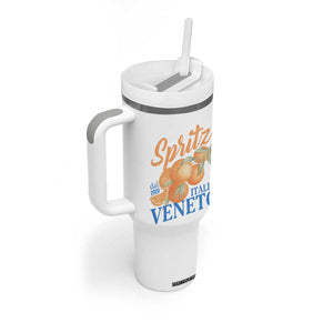 Spritz Italia Veneto Dal 1919 Tumbler With Handle Vintage Aperitivo Orange Italian Cocktail TS02 Print Your Wear