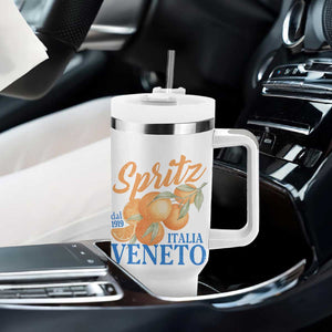Spritz Italia Veneto Dal 1919 Tumbler With Handle Vintage Aperitivo Orange Italian Cocktail TS02 Print Your Wear