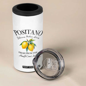 Positano Lemons 4 in 1 Can Cooler Tumbler Fresh from the Amalfi Coast Italian Fruit TS02 Print Your Wear