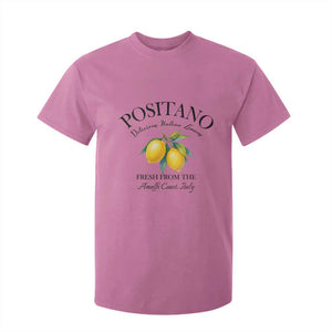 Positano Lemons T Shirt For Kid Fresh from the Amalfi Coast Italian Fruit TS02 Azalea Print Your Wear