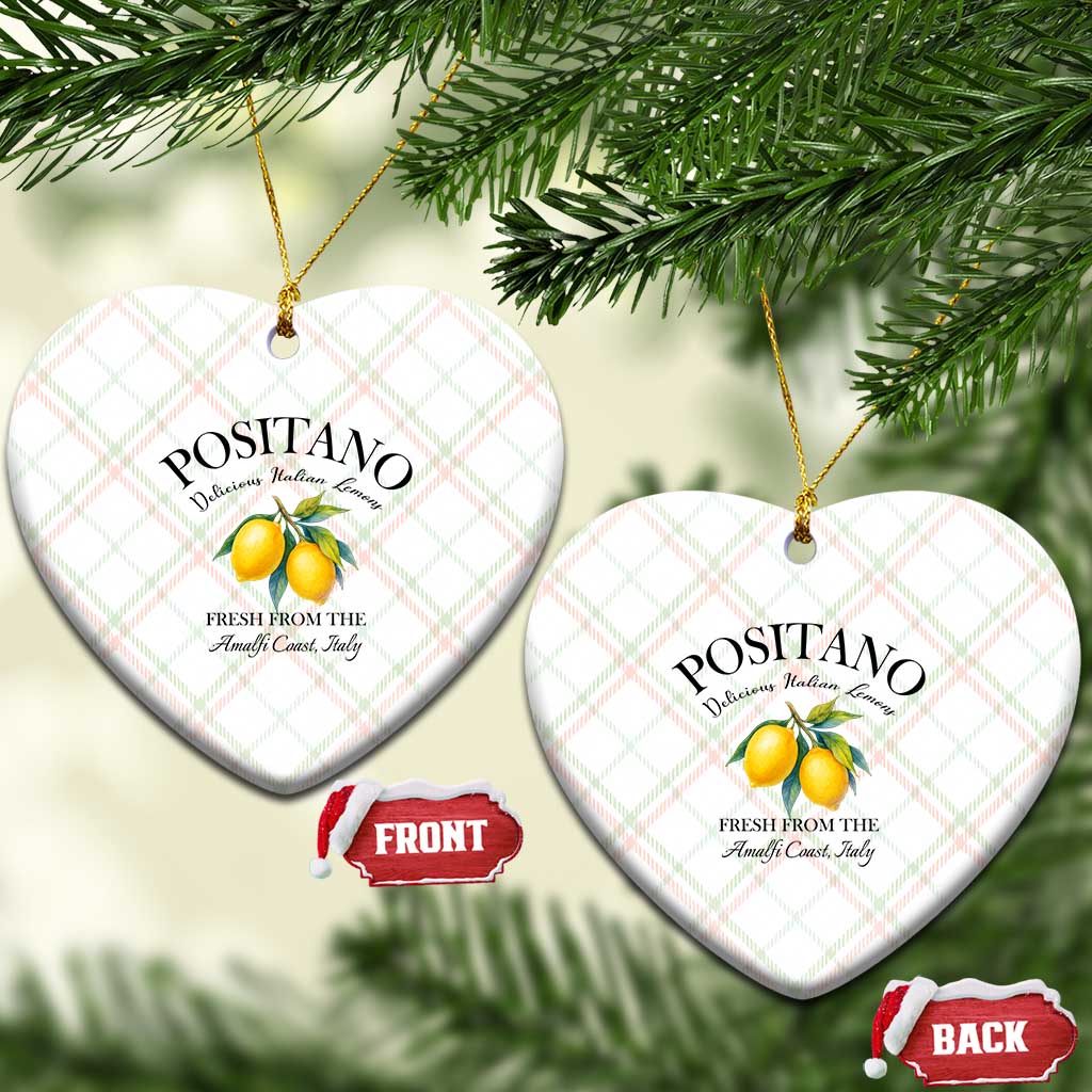 Positano Lemons Ceramic Ornament Fresh from the Amalfi Coast Italian Fruit TS02 Print Your Wear
