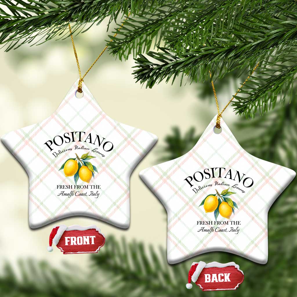 Positano Lemons Ceramic Ornament Fresh from the Amalfi Coast Italian Fruit TS02 Print Your Wear
