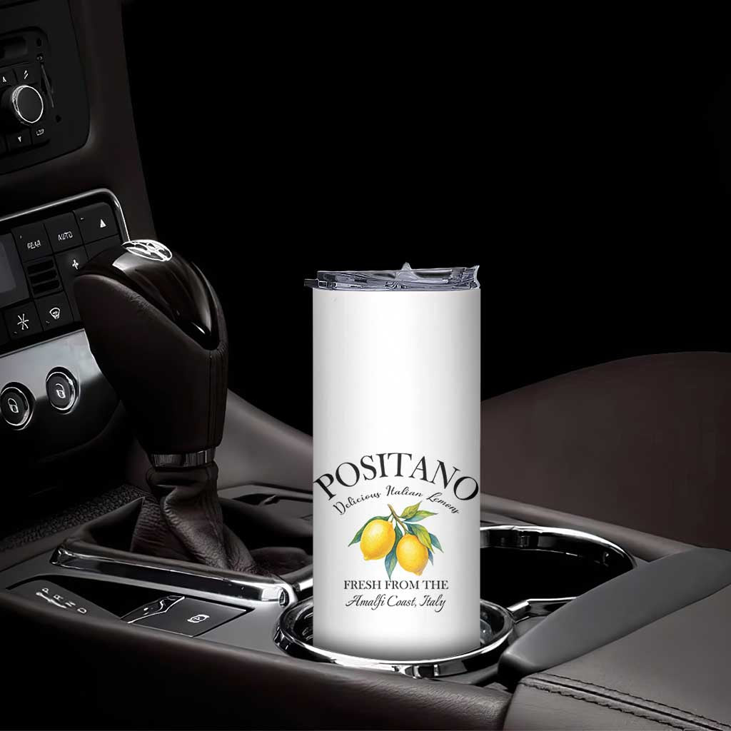 Positano Lemons Skinny Tumbler Fresh from the Amalfi Coast Italian Fruit TS02 Print Your Wear