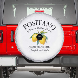 Positano Lemons Spare Tire Cover Fresh from the Amalfi Coast Italian Fruit TS02 White Print Your Wear