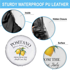 Positano Lemons Spare Tire Cover Fresh from the Amalfi Coast Italian Fruit TS02 Print Your Wear