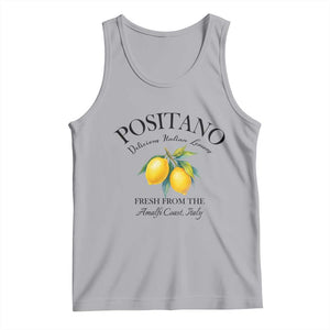 Positano Lemons Tank Top Fresh from the Amalfi Coast Italian Fruit TS02 Athletic Heather Print Your Wear