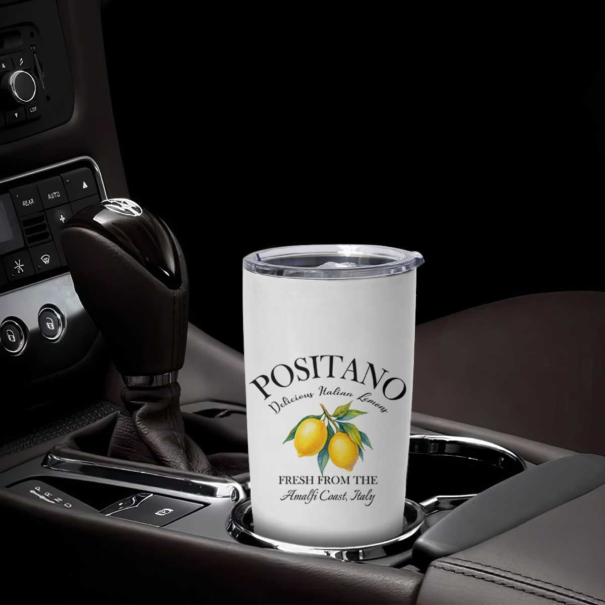 Positano Lemons Tumbler Cup Fresh from the Amalfi Coast Italian Fruit TS02 Print Your Wear