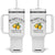 Positano Lemons Tumbler With Handle Fresh from the Amalfi Coast Italian Fruit TS02 One Size: 40 oz White Print Your Wear