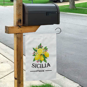 Sicilia Italia Fresh Lemon Garden Flag Italian Sicilians Floral Citrus from Southern Italy TS02 Print Your Wear