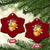 La Dolce Vita Oranges Ceramic Ornament Romantic Italian Citrus Blossom Mediterranean Charm TS02 Print Your Wear
