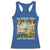 La Dolce Vita Taste Like Lemons Racerback Tank Top Retro Italian Village Citrus Summer Wanderlusters TS02 Royal Blue Print Your Wear