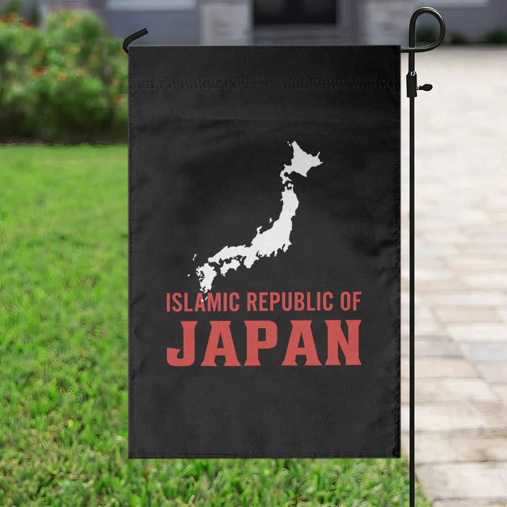 Islamic Republic of Japan Country Map Graphic Garden Flag Viral Political Satire Meme TS02 Print Your Wear