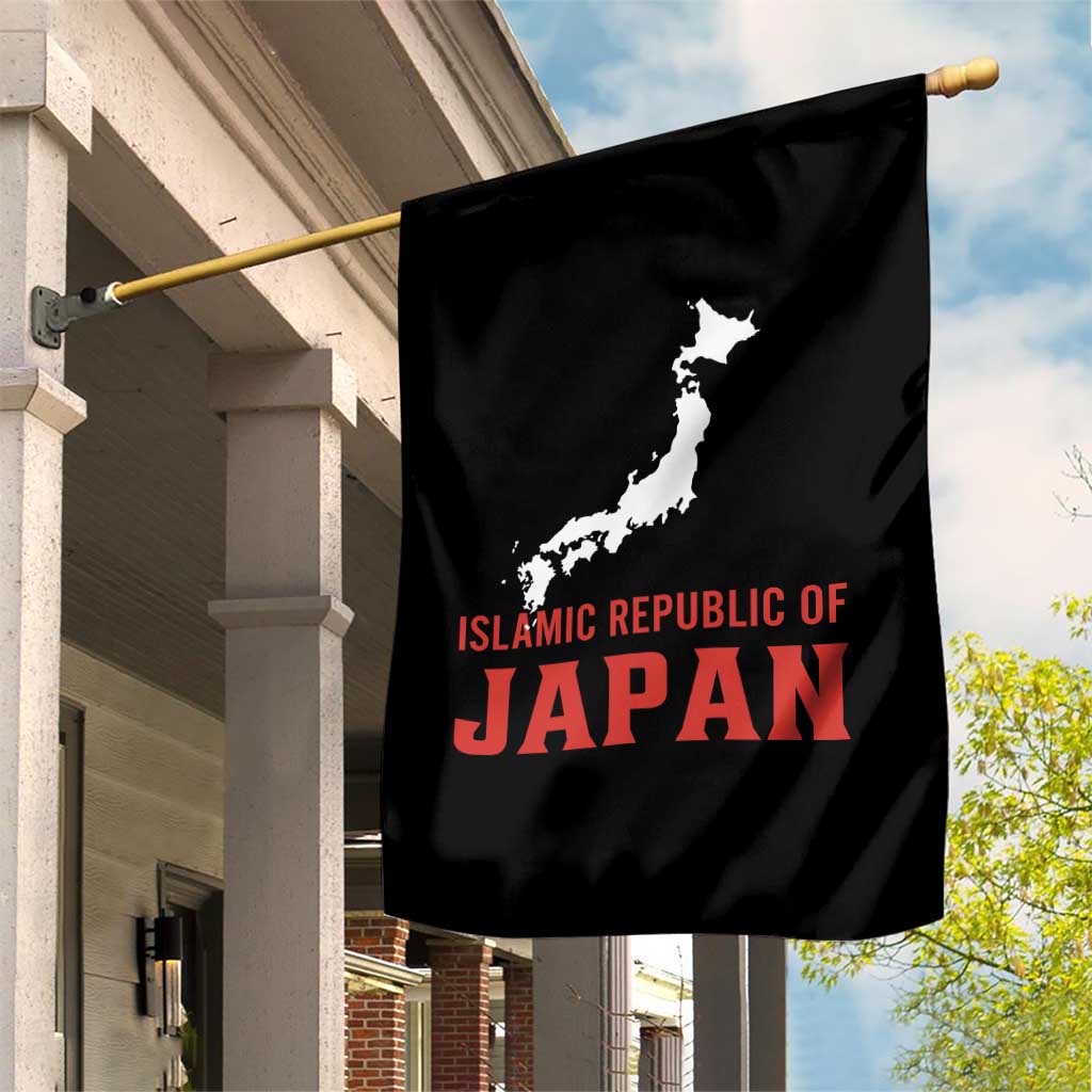 Islamic Republic of Japan Country Map Graphic Garden Flag Viral Political Satire Meme TS02 Print Your Wear
