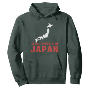 Islamic Republic of Japan Country Map Graphic Hoodie Viral Political Satire Meme