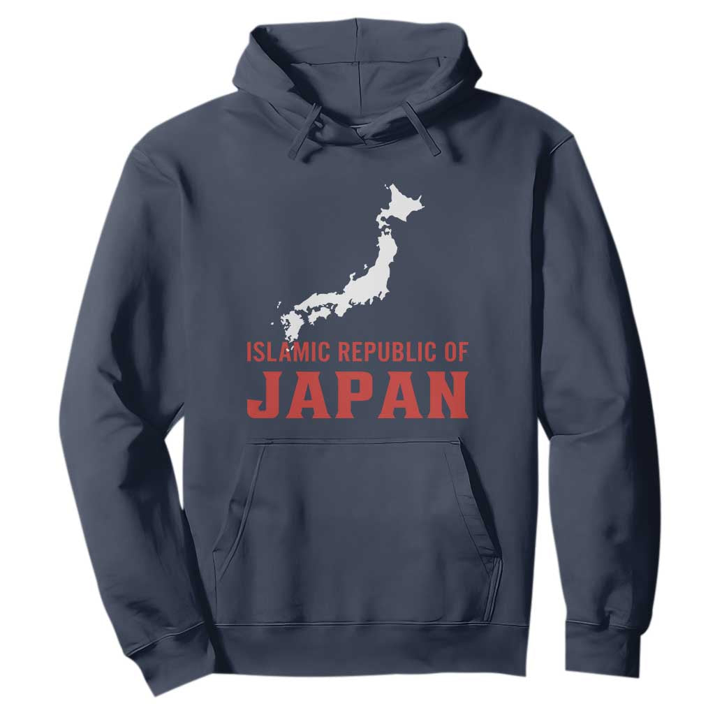 Islamic Republic of Japan Country Map Graphic Hoodie Viral Political Satire Meme