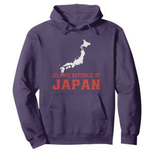 Islamic Republic of Japan Country Map Graphic Hoodie Viral Political Satire Meme