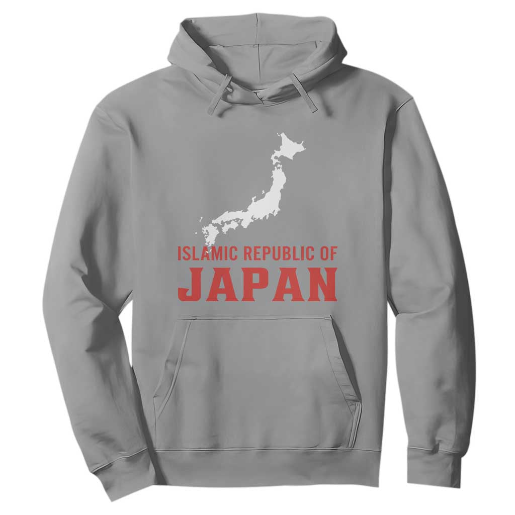 Islamic Republic of Japan Country Map Graphic Hoodie Viral Political Satire Meme