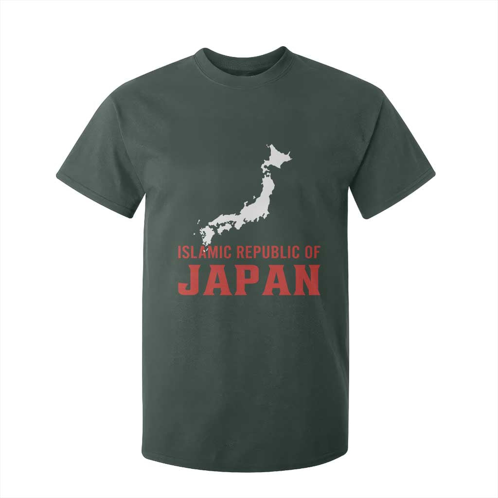 Islamic Republic of Japan Country Map Graphic T Shirt For Kid Viral Political Satire Meme