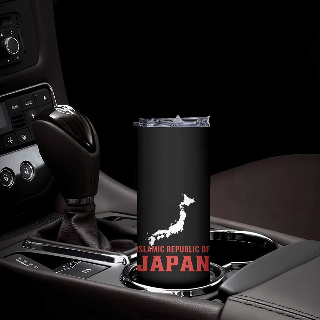 Islamic Republic of Japan Country Map Graphic Skinny Tumbler Viral Political Satire Meme TS02 Print Your Wear
