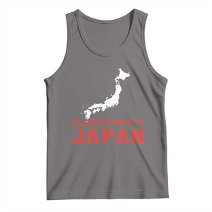 Islamic Republic of Japan Country Map Graphic Tank Top Viral Political Satire Meme