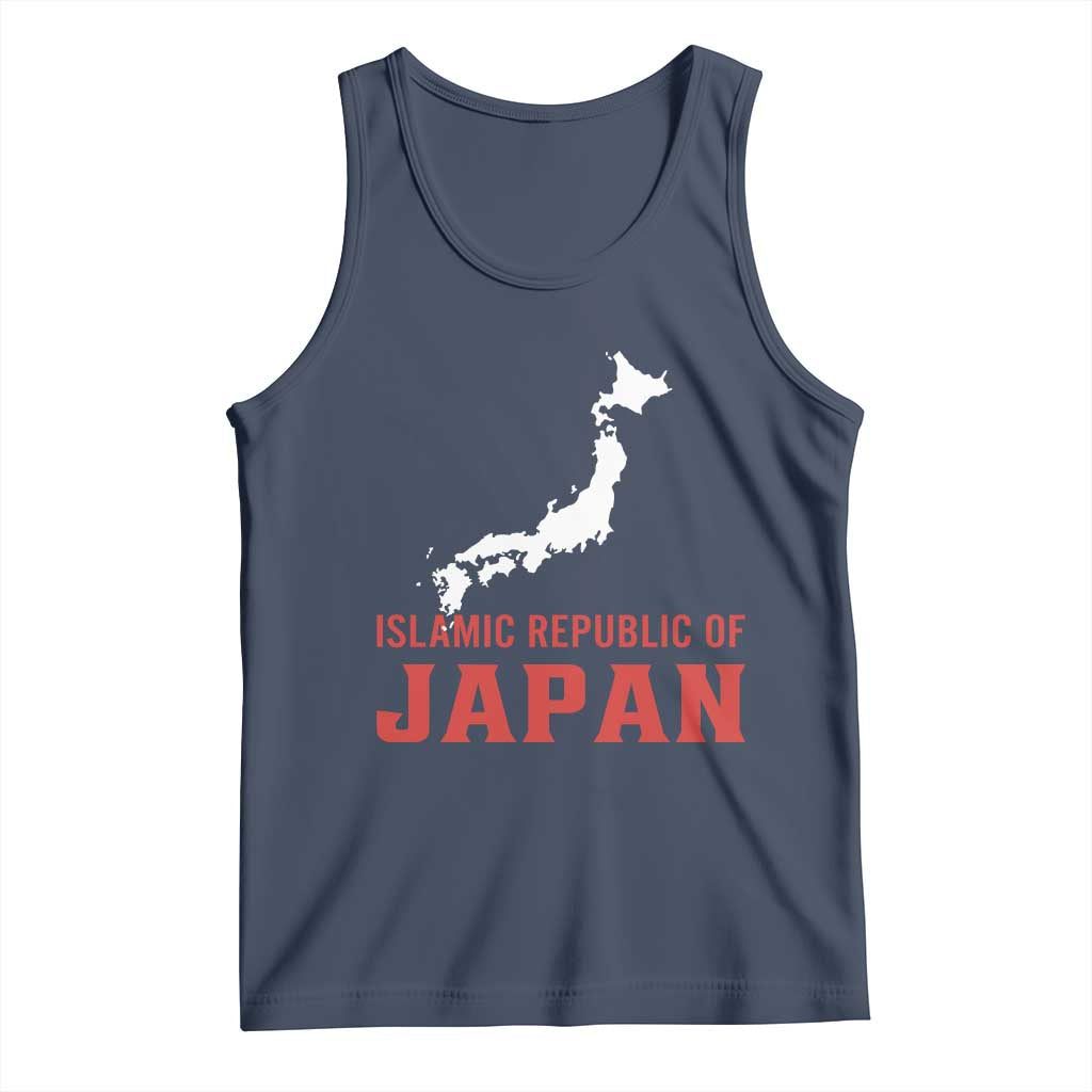 Islamic Republic of Japan Country Map Graphic Tank Top Viral Political Satire Meme