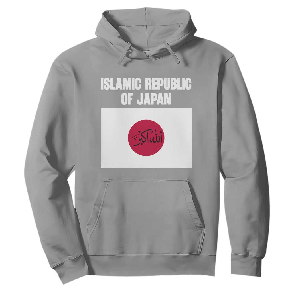 Islamic Republic of Japan Arabic Calligraphy Flag Hoodie Allahu Akbar Presidential Gaffe Satirical