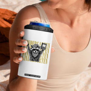 Cool Kindergarten Raccoon Back to School 4 in 1 Can Cooler Tumbler First Day of School Funny Kids Gift TS02 Print Your Wear
