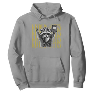 Cool Kindergarten Raccoon Back to School Hoodie First Day of School Funny Kids Gift