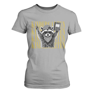 Cool Kindergarten Raccoon Back to School T Shirt For Women First Day of School Funny Kids Gift