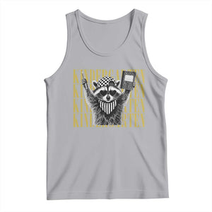 Cool Kindergarten Raccoon Back to School Tank Top First Day of School Funny Kids Gift