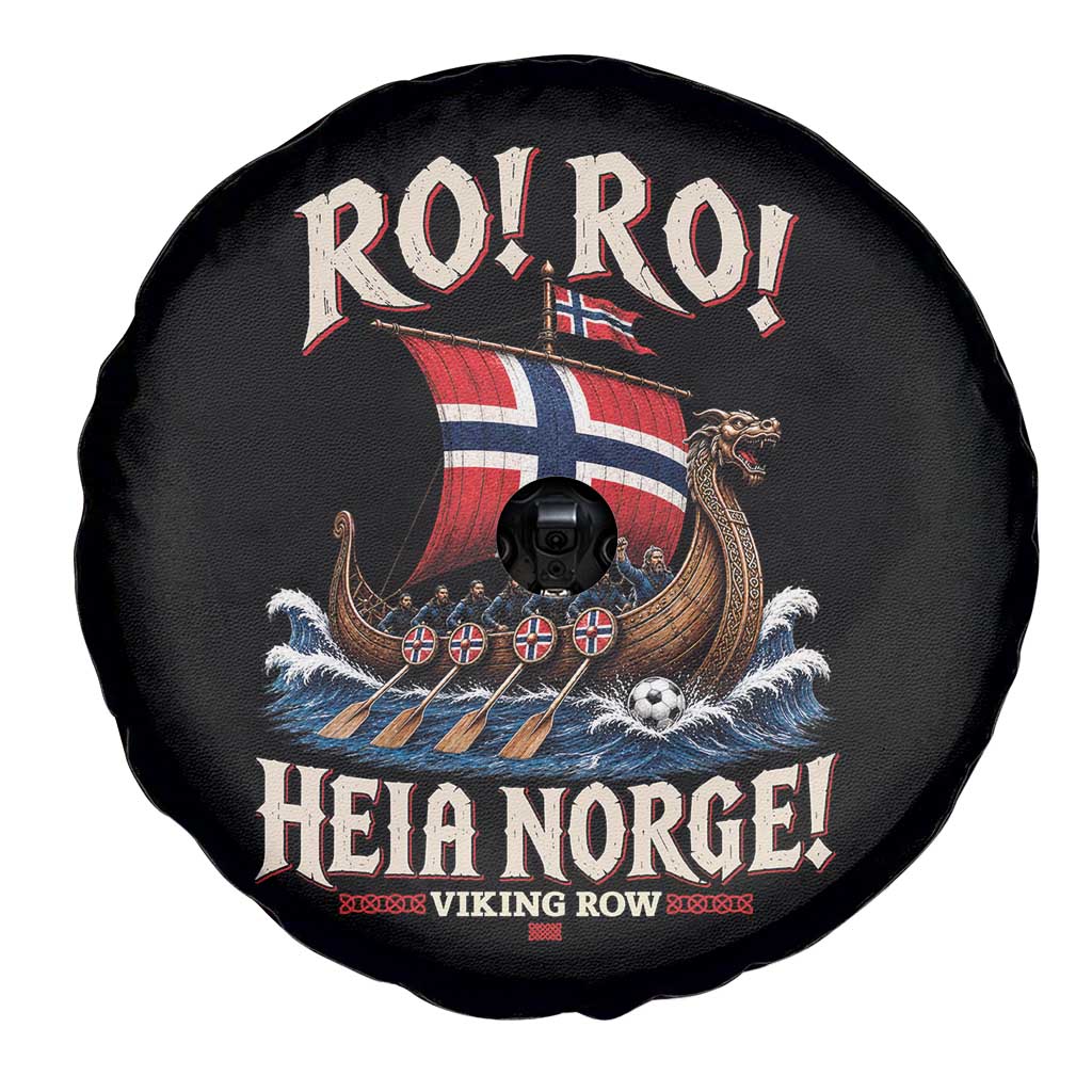 Funny Heia Norge Soccer Viking Row Spare Tire Cover Ro Ro Norway Football Fans Norwegian Pride TS02 Print Your Wear