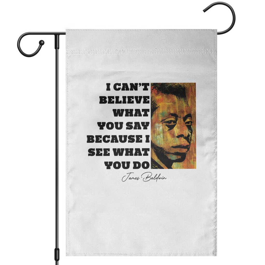 James Baldwin Garden Flag