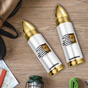 Inspiring James Baldwin Civil Rights Quote Portrait Bullet Tumbler I Cant Believe What You Say Because I See What You Do