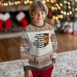 Inspiring James Baldwin Civil Rights Quote Portrait Ugly Christmas Sweater I Cant Believe What You Say Because I See What You Do