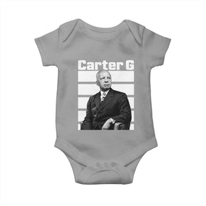 Inspiring Father of Black History Icon Portrait Baby Onesie Carter G Civil Rights Legacy Supporter
